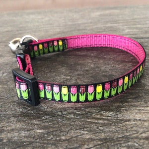 Spring Tulip Kitten/ Cat Collar