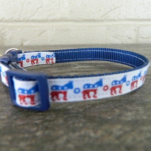 Democratic Donkey Kitten / Cat Collar