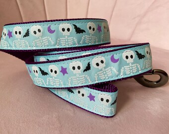 Halloween Skeletons Dog Leash