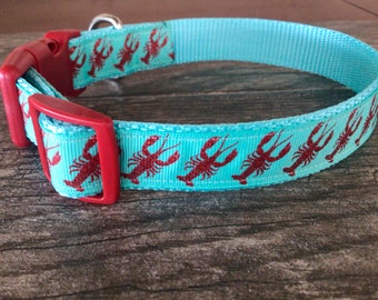 Collier nautique de homard pour chien