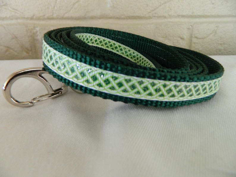 St Patrick/'s Day Celtic Knots Sparkle Dog Leash