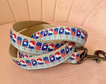 Patriotic Popsicles Dog Leash