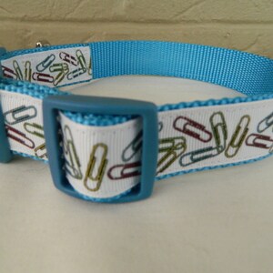 Paper Clip Sparkle Dog Collar