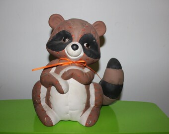Stuffed raccoon | Etsy