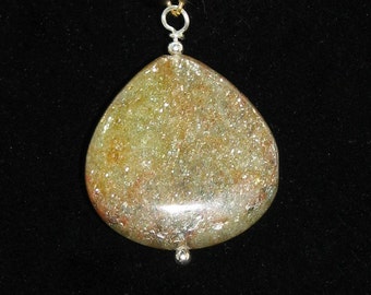 Green Aventurine Teardrop Pendant