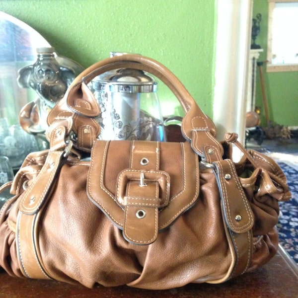 Vintage Sonoma Leather Hand Bag.......Leather HandBag.....Leather Purse.....