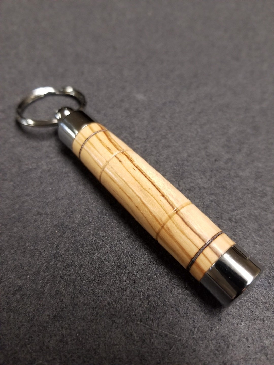 Toothpick Holder Key Ring Keychain Handmade Holy Land Olive Etsy