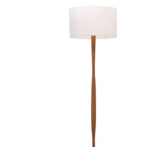 Oak wood floor lamp, 150cm / Modern design / Standard lamp / Tall lamp