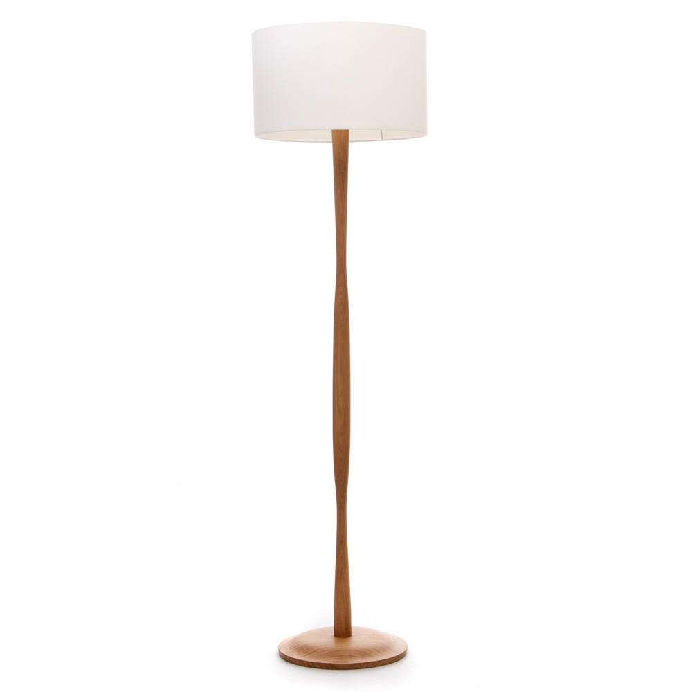 Oak Wood Floor Lamp 150cm / Modern Design / Standard Lamp / | Etsy Singapore