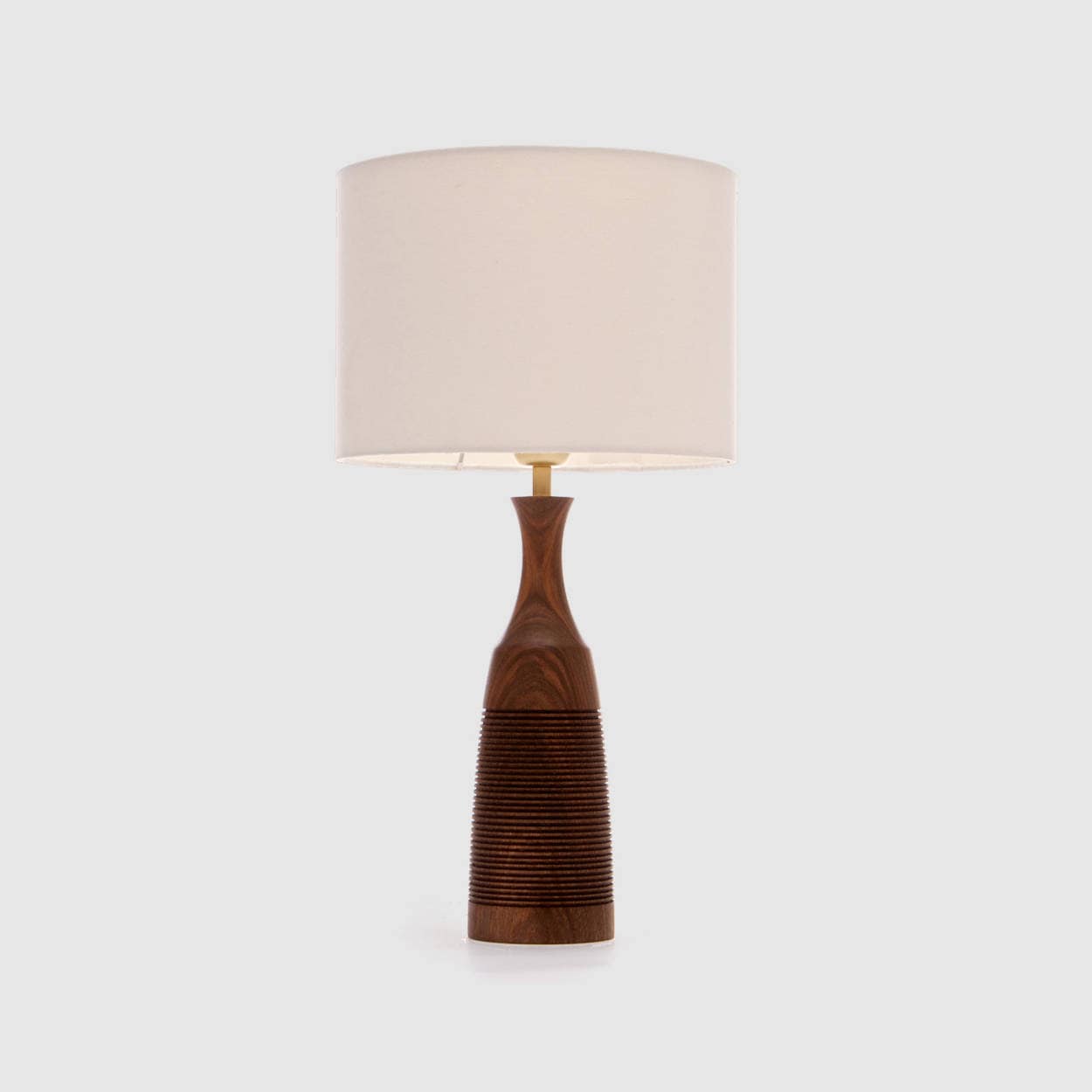 lampe de table en noyer - 49 cm/19"/lampe bois table"