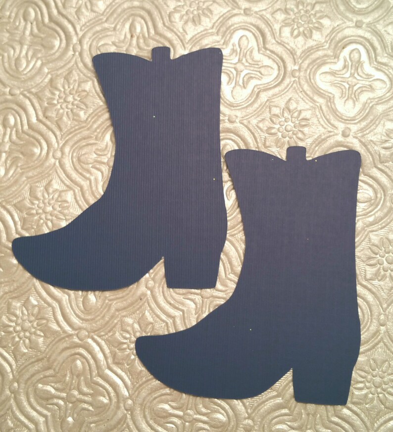 Choose Color 3 Boots Theme For Birthday Gender Reveal Etsy