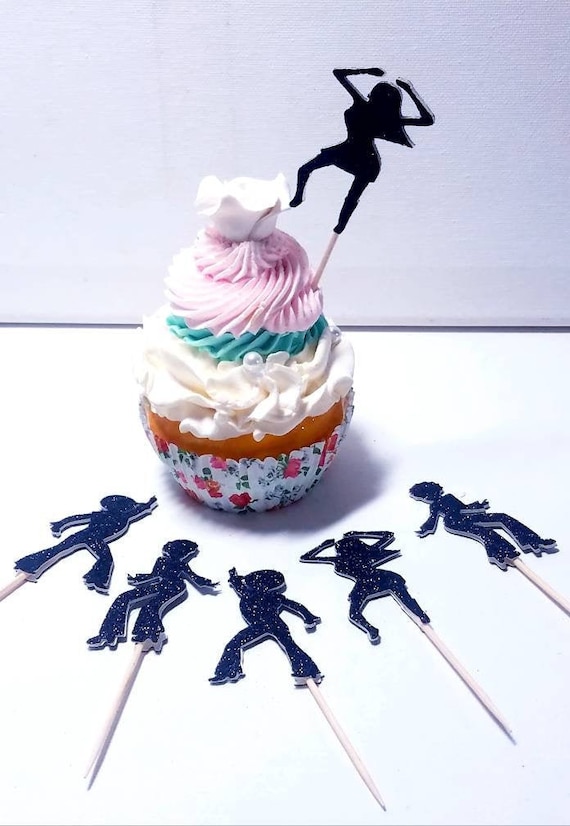Helicopter chopper cupcake toppers for graduation military baby shower birthday party favor wedding cake table decoration Choose color