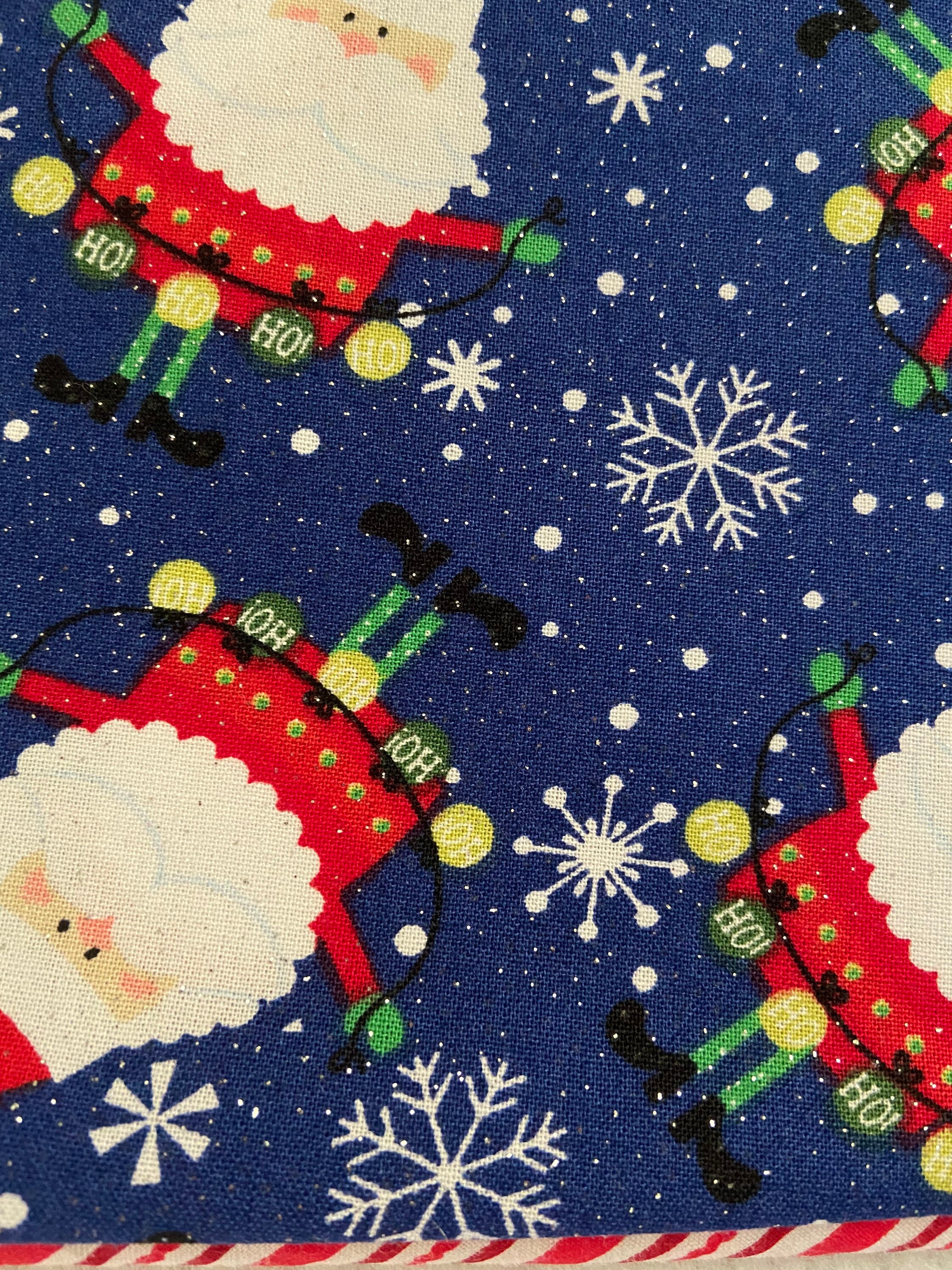Santa Round Christmas Placemats Christmas Holiday Placemats Etsy