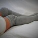 Christmas Gift Idea for her Thigh High Socks Cute Outfit Boho Wedding Wild Fun Fashion Girlfriend 