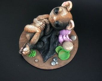 Baby Bat Creature Flying Infant Monster