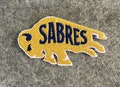 Buffalo Sabres Iron on Patches 3.5" x 1.98"