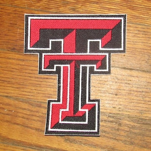 Texas Tech Red Raiders Sew On/Iron on Patch