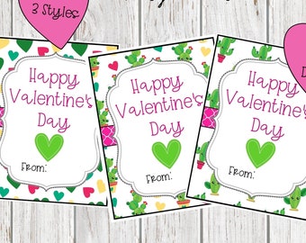 Valentine/'s Love Card Wedding Gift Potted Plant Cute Cactus Best Friend Galentines Anniversary New Home Card I/'m stuck on you