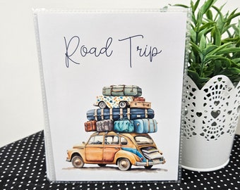 Road Trip Photo Album, Travel Scrapbook, Memory Book For Traveling, 4x6 Photo Album, 5x7 Memory Book, 8x10 Photo Book, Travel Memories