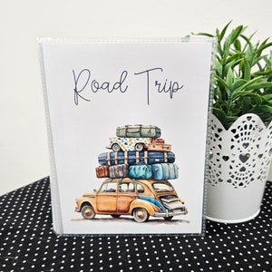Road Trip Photo Album, Travel Scrapbook, Memory Book For Traveling, 4x6 Photo Album, 5x7 Memory Book, 8x10 Photo Book, Travel Memories