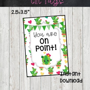 Cactus-cadeaukaartjes-je bent op punt-leraar waarderingsweek-cadeaukaartjes leraar-cadeaukaartjes student-cadeaulabels student-einde van het schooljaar geschenken-cactus thema