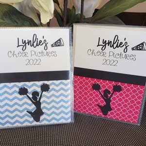 Cheer Scrapbook, Cheer Photo Album, 4x6 Photo Album, 5x7 Photo Album, 8x10 Vinyl Photo Album, Memory Book, Memory Album, Cheer Memories