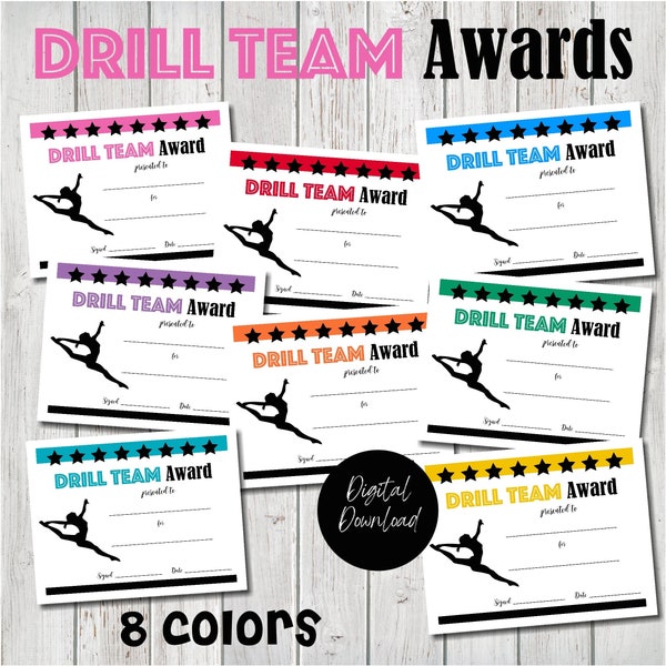 Drill Team - Etsy
