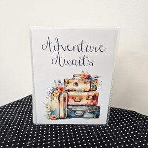 Travel Photo Album, Travel Scrapbook, Memory Book For Traveling, 4x6 Photo Album, 5x7 Memory Book, 8x10 Photo Book, Suitcases
