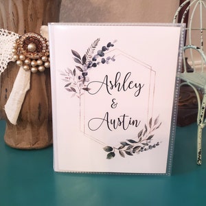 Wedding Photo Album, 4x6 Photo Book, 5x7 Vinyl Wedding Book, 8x10 Picture Album, Small Photo Album, Engagement Photo Album, Photo Book