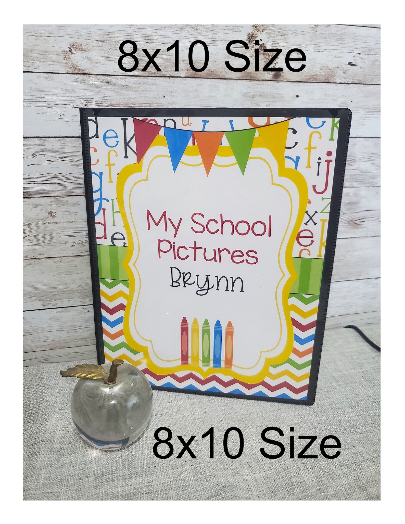 Kids School Photo Album 4x6 School Scrapbook My School - Etsy