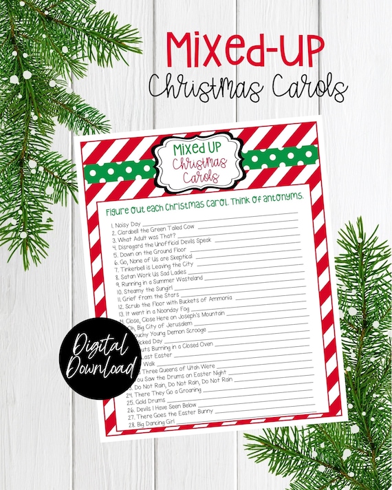 Mixed Up Christmas Carols 