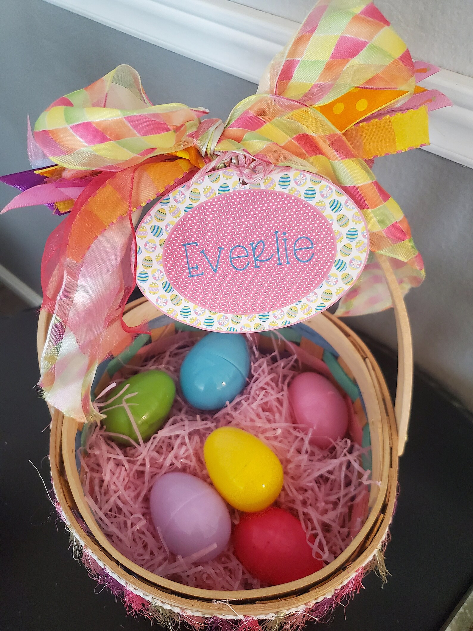 Editable Easter Egg Name Tags for Easter Baskets Easter Etsy