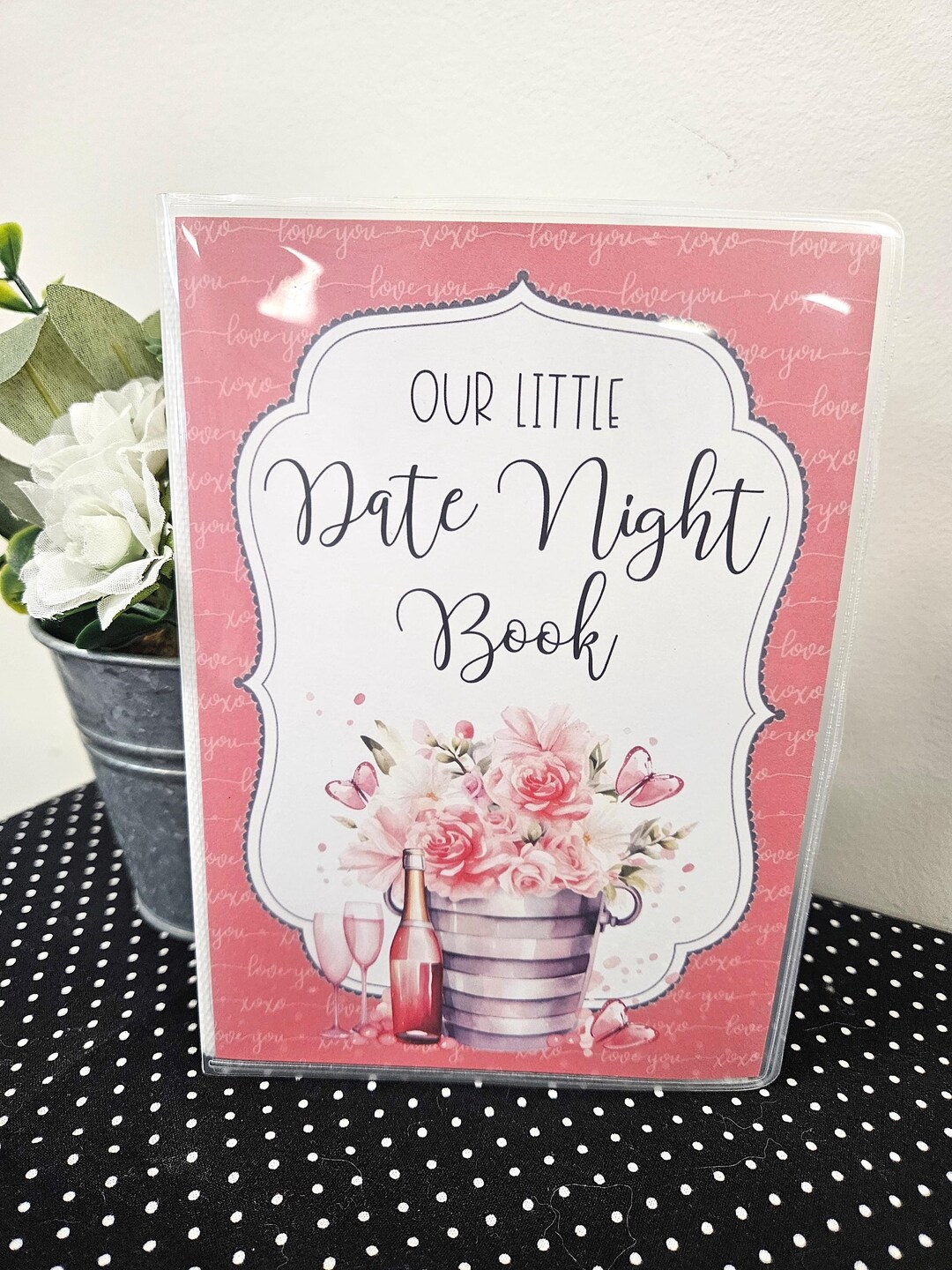 Custom Date Night Gift Card Book | Anniversary Gift for Couples ...