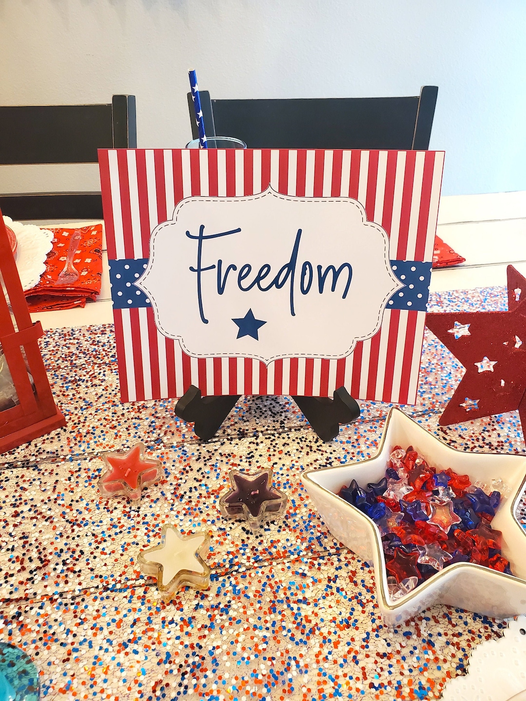 Freedom Printable Sign, 4th of July Printable Signs, 5x7 Sign, 8x10 ...