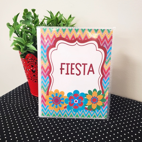 Fiesta Photo Album, Cinco De Mayo, 4x6 Photo Book, 5x7 Photo Album, Family Memory Book, Small Scrapbook, Photo Albums, Personalized