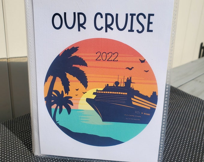 Cruise Photo Album, 4x6 Photo Album, 5x7 Photo Album, 8x10 Photo Books, Cruise Memory Book, Photo Albums for Cruises, Personalized Album