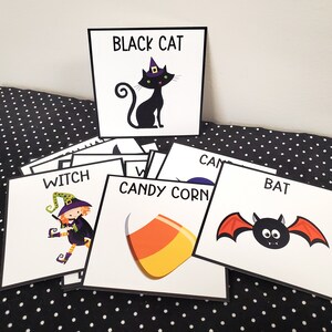 Charadas de Halloween, Cartas de Jogo de Halloween, Jogos de Halloween, Memória de Halloween, Pictionary de Halloween, Jogos de Halloween para Crianças, Download Digital