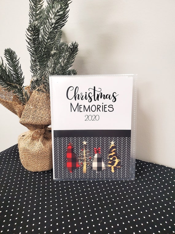 4x6 Christmas Photo Album, 5x7 Memory Book, 8x10 Album, Family Memories,  Merry Christmas, Christmas Tree Album, Christmas Gifts, Gift Ideas 