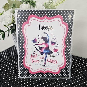Dance Photo Album, Drill Team Photo Book, Black & Pink Memory Book, Girl Photo Album, 4x6, 5x7, 8x10 Photo Memory Book, Dancing Memories