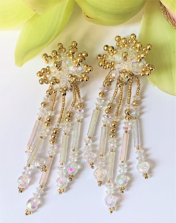 Long and Extravagant Dangling Strands of AB Crystal &… - Gem