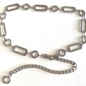 Vintage Chain Belt Round - Etsy display picture 1