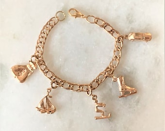 ロンハーマン　van charm bracelet COACH® | Cherry And Butterfly Statement Charm Bracelet
