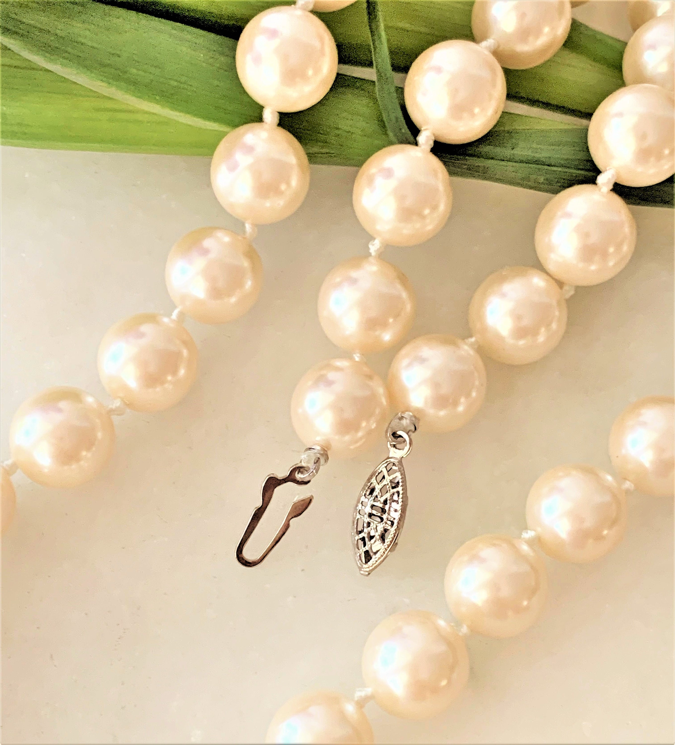 ★関税込★VINTAGE HOLLYWOOD×SMILEY★BLOOM PEARL NECKLACE★ ☆関税込☆VINTAGE HOLLYWOOD×SMILEY☆BLOOM PEARL NECKLACE