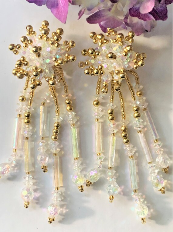 Long and Extravagant Dangling Strands of AB Crystal &… - Gem