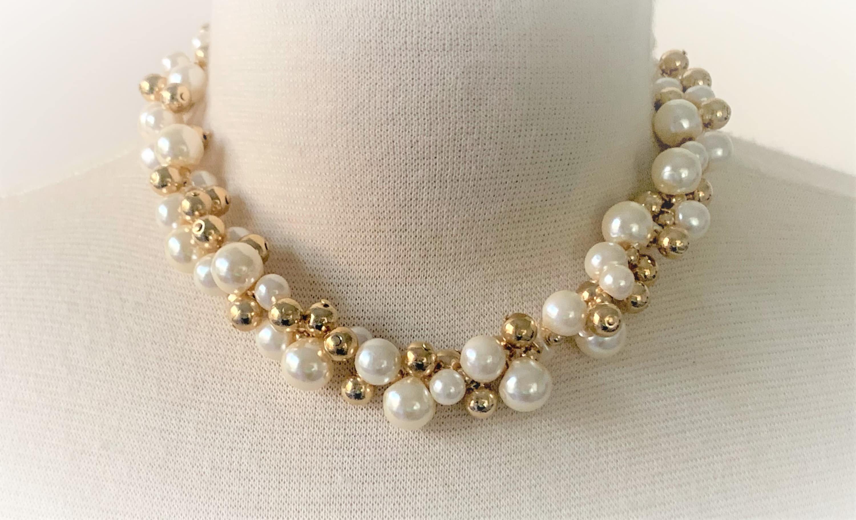 【2plan】23SS★ [MADE] Double-mold beads necklace MADE] Double-mold beads necklace (1 color) - 2PLAN | 60