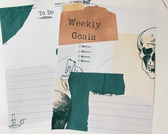 Organized Dark Academia// Witchy Planner// Download