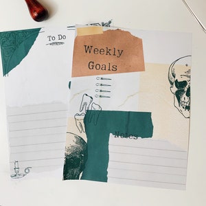 Organized Dark Academia// Witchy Planner// Download