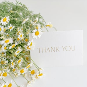 Tarjeta GRACIAS / Invitaciones de boda y tarjetas de propuesta / Tarjeta de felicitación minimalista