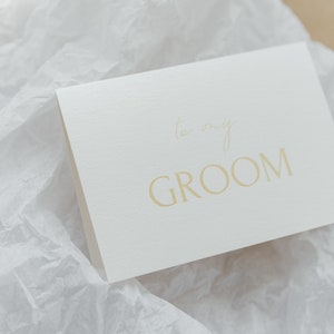 a mi tarjeta NOVIO / Invitaciones de boda y tarjetas de propuesta / Tarjeta de felicitación minimalista