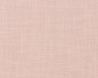 Blush Linen Pleated Cotton Lined Drapery Panel
